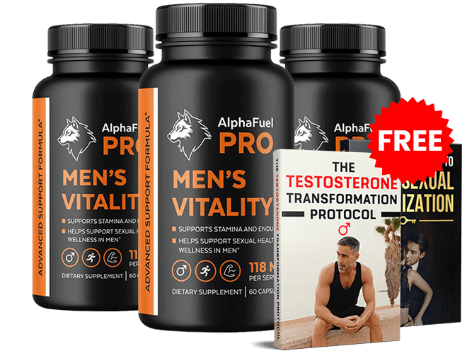 AlphaFuel Pro 3 bottles — 90-day supply